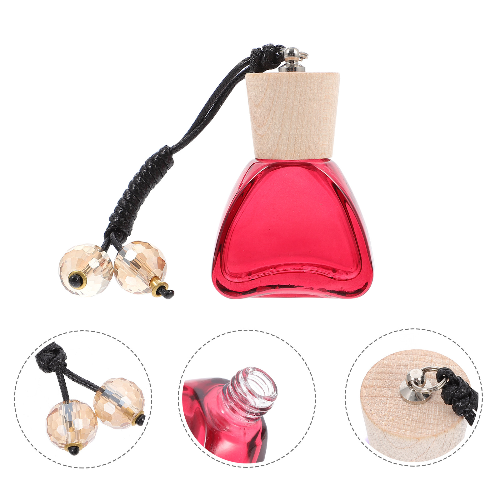 Perfume Fragrance Oil - 1 Adet Araba Kokusu Şişesi, Camdan