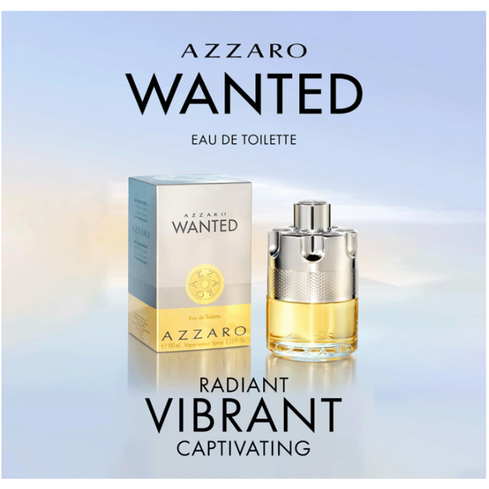 Perfume Alcohol Fragrance - Azzaro Wanted EDT 100ml Erkek Parfümü,